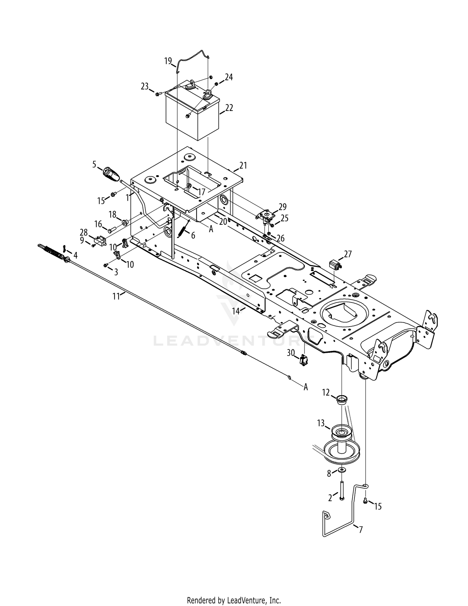 Manual PTO & Battery