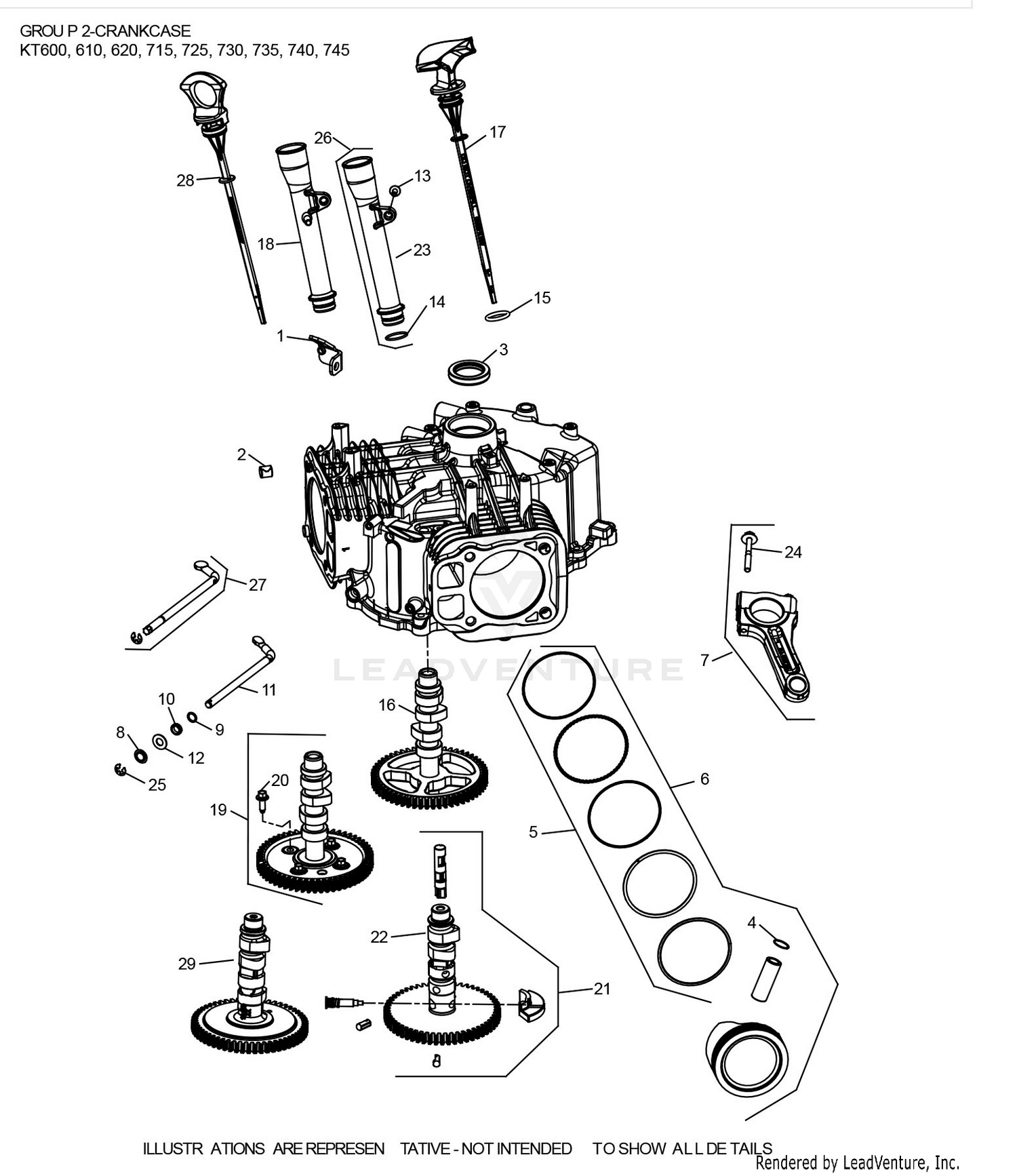 KT725-3108 CrankCase