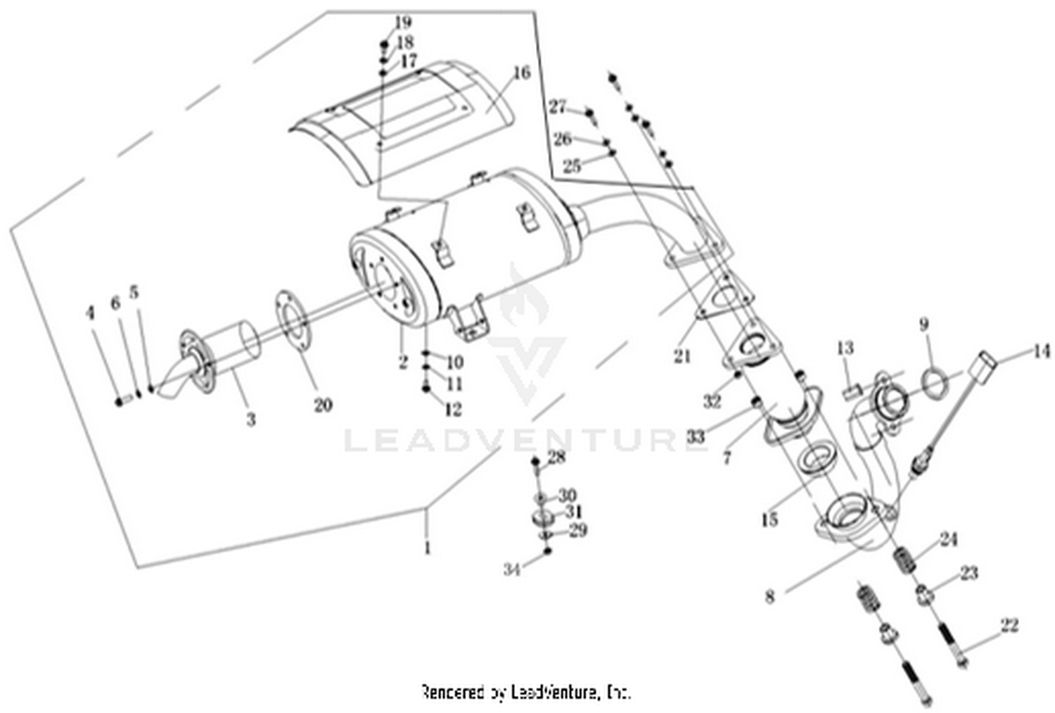 Muffler 550