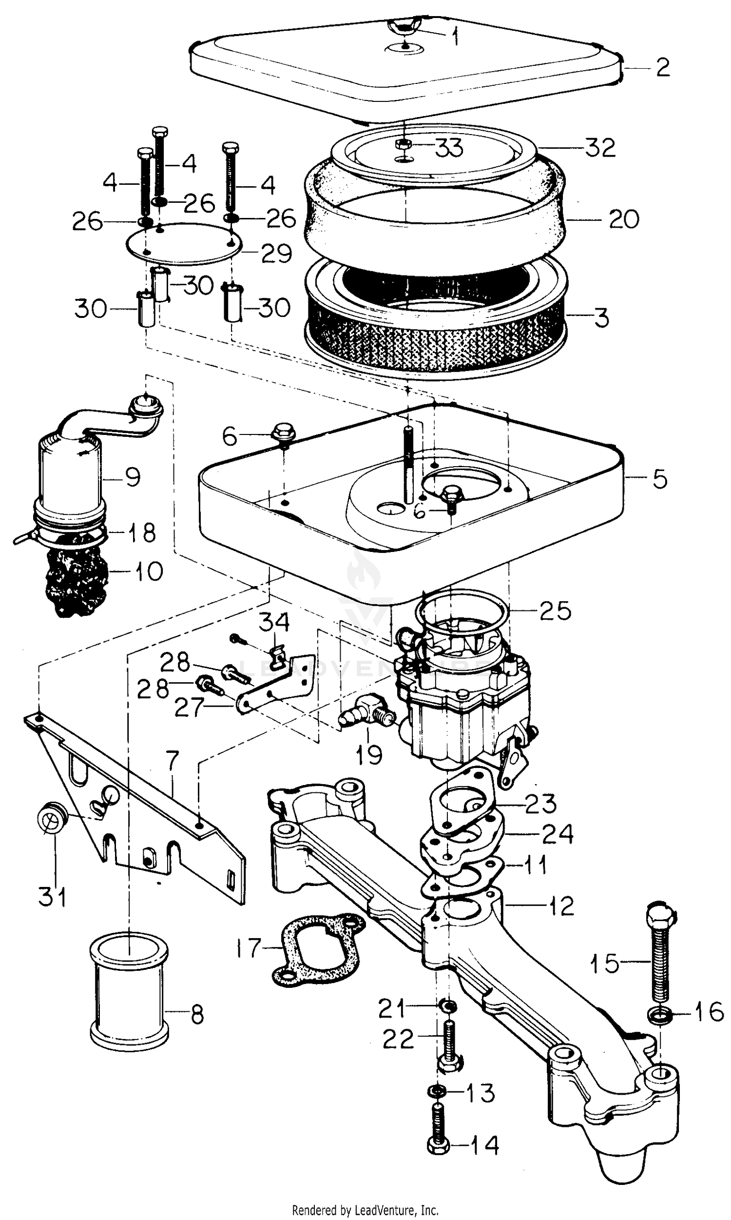 Air Cleaner & Intake Manifold
