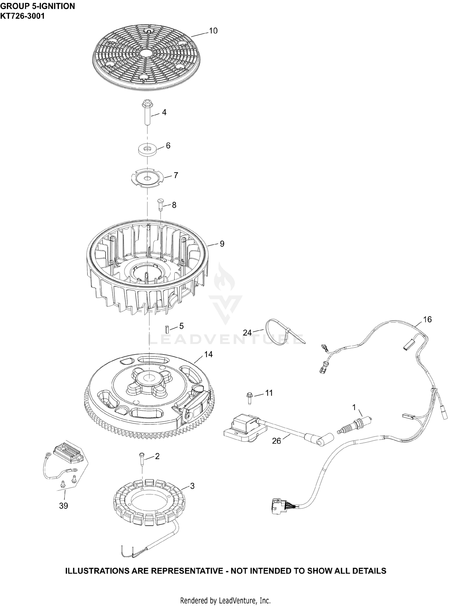 KT726-3001 Ignition & Charging