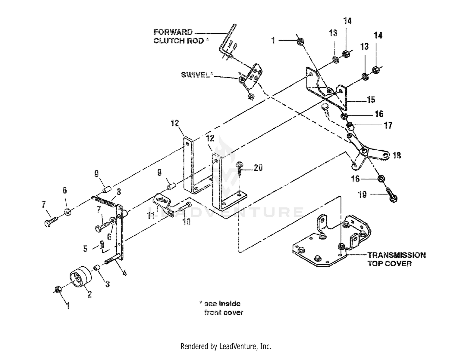 Forward Idler Assembly