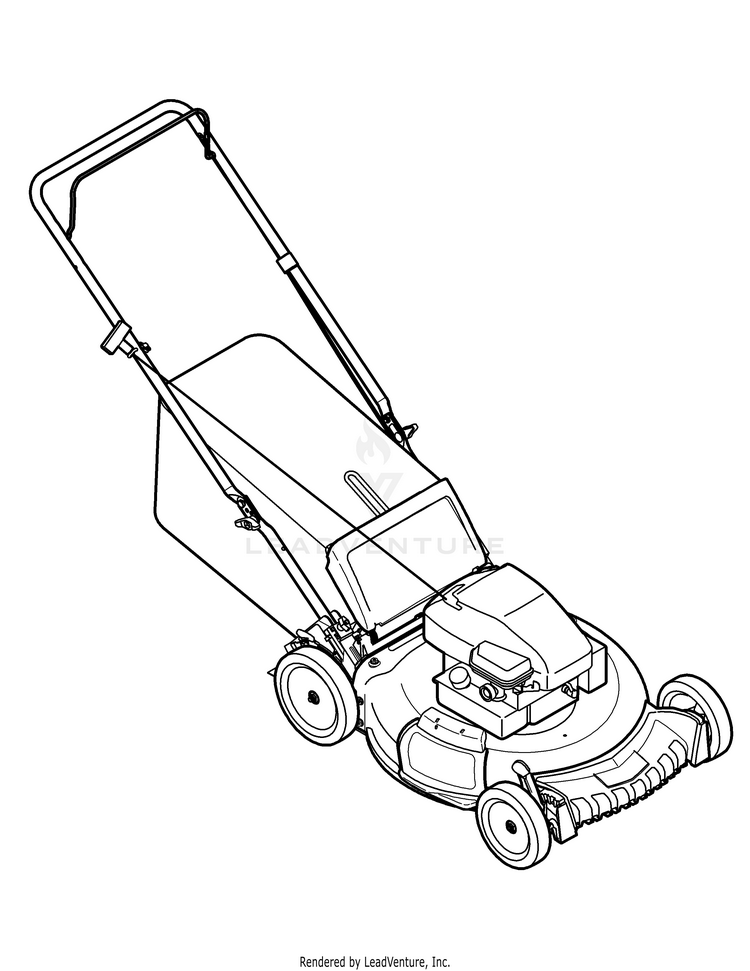 Troy Bilt TB110 11A A23O711 2012 Push Mower Partswarehouse