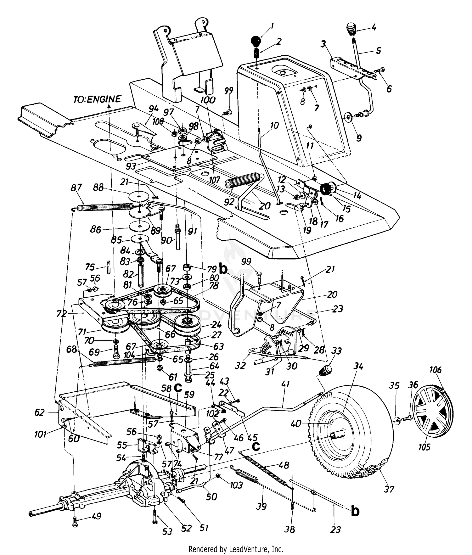 Belts & Transaxle