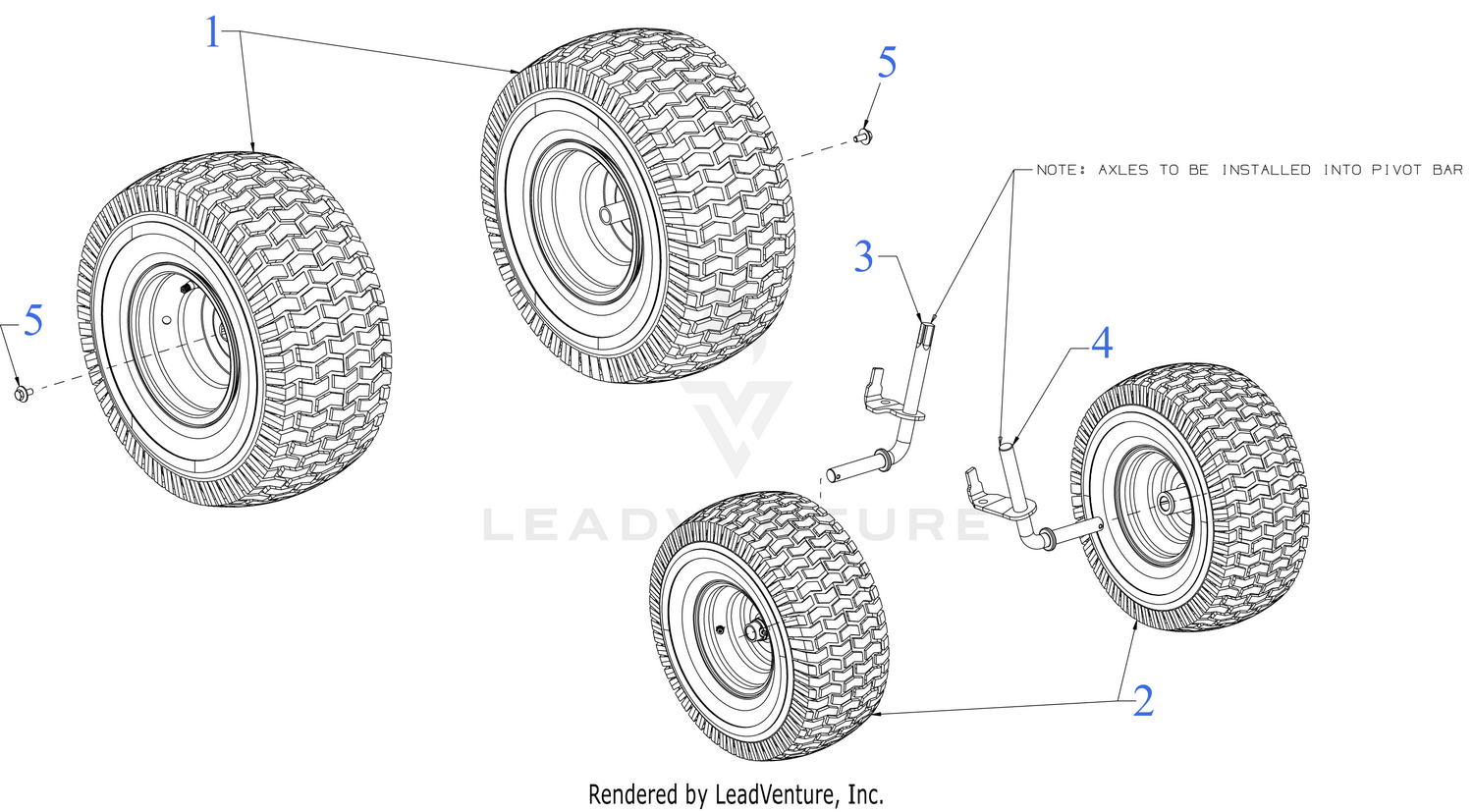 Wheels & Axle