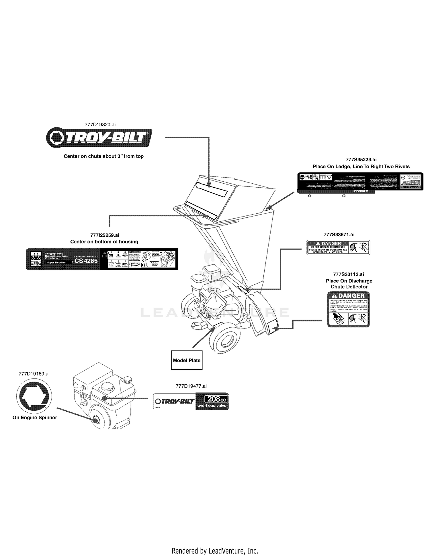 Label Map 24A-41M4766