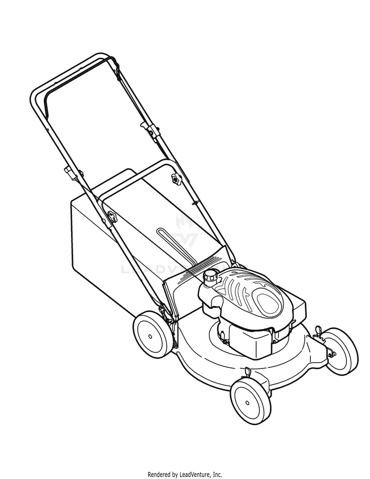 MTD 11A41MB006 (2009) Push Walk Behind Mower PartsWarehouse