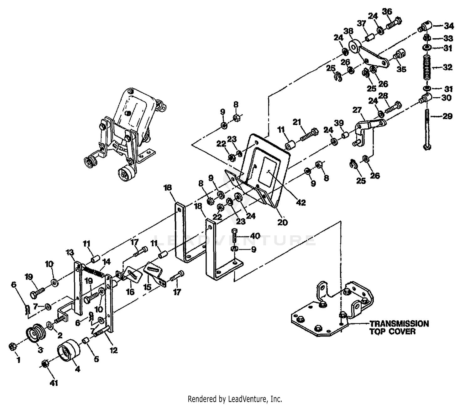 FORWARD/REVERSE IDLER ASSEMBLY