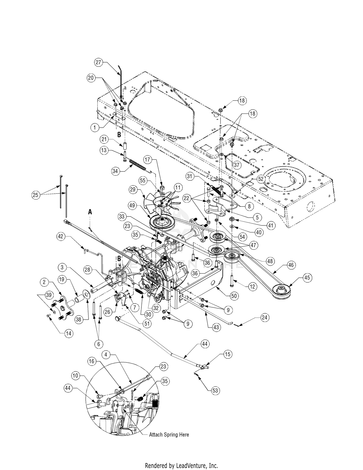 Cub cadet lt1045 drive belt new arrivals