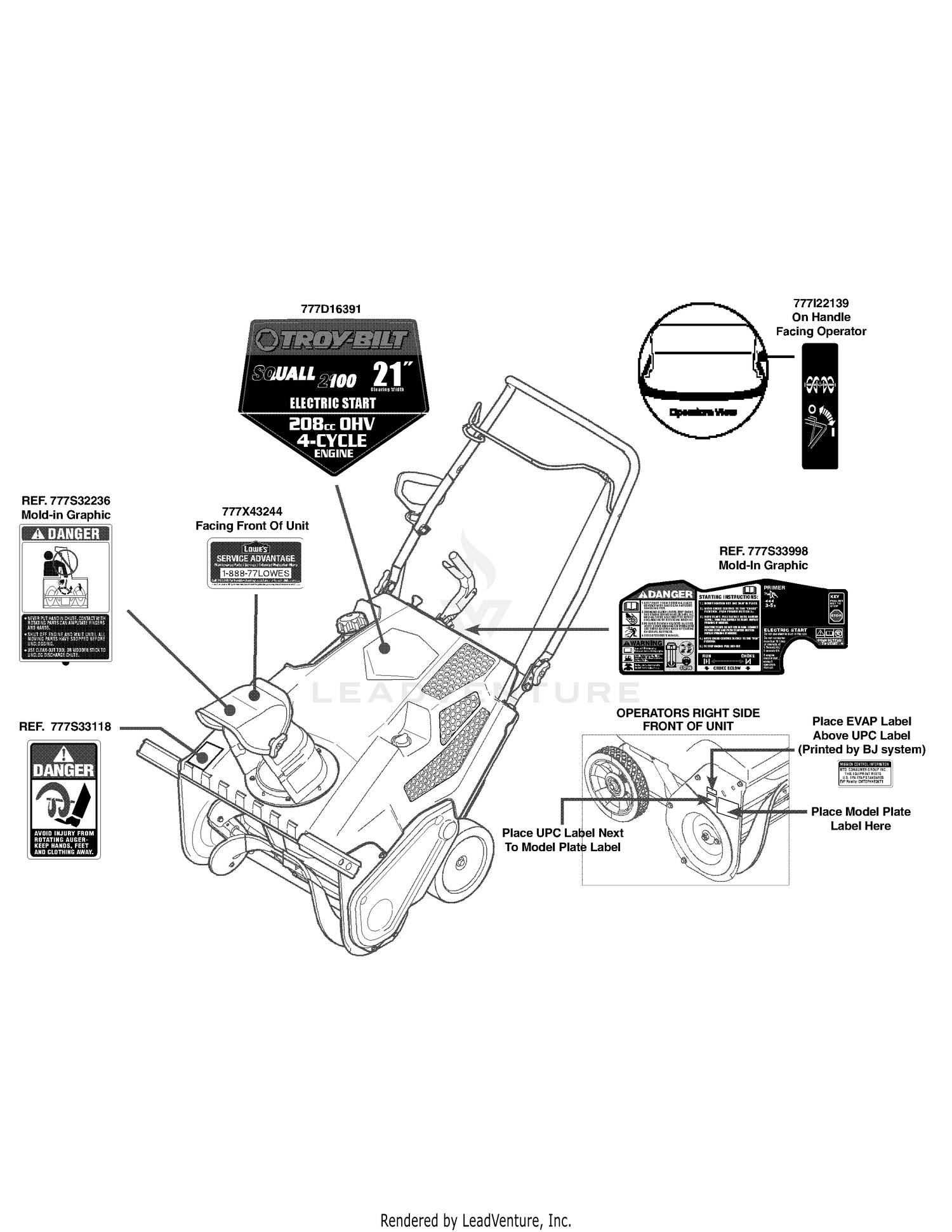 Label Map 31AS2T5F711