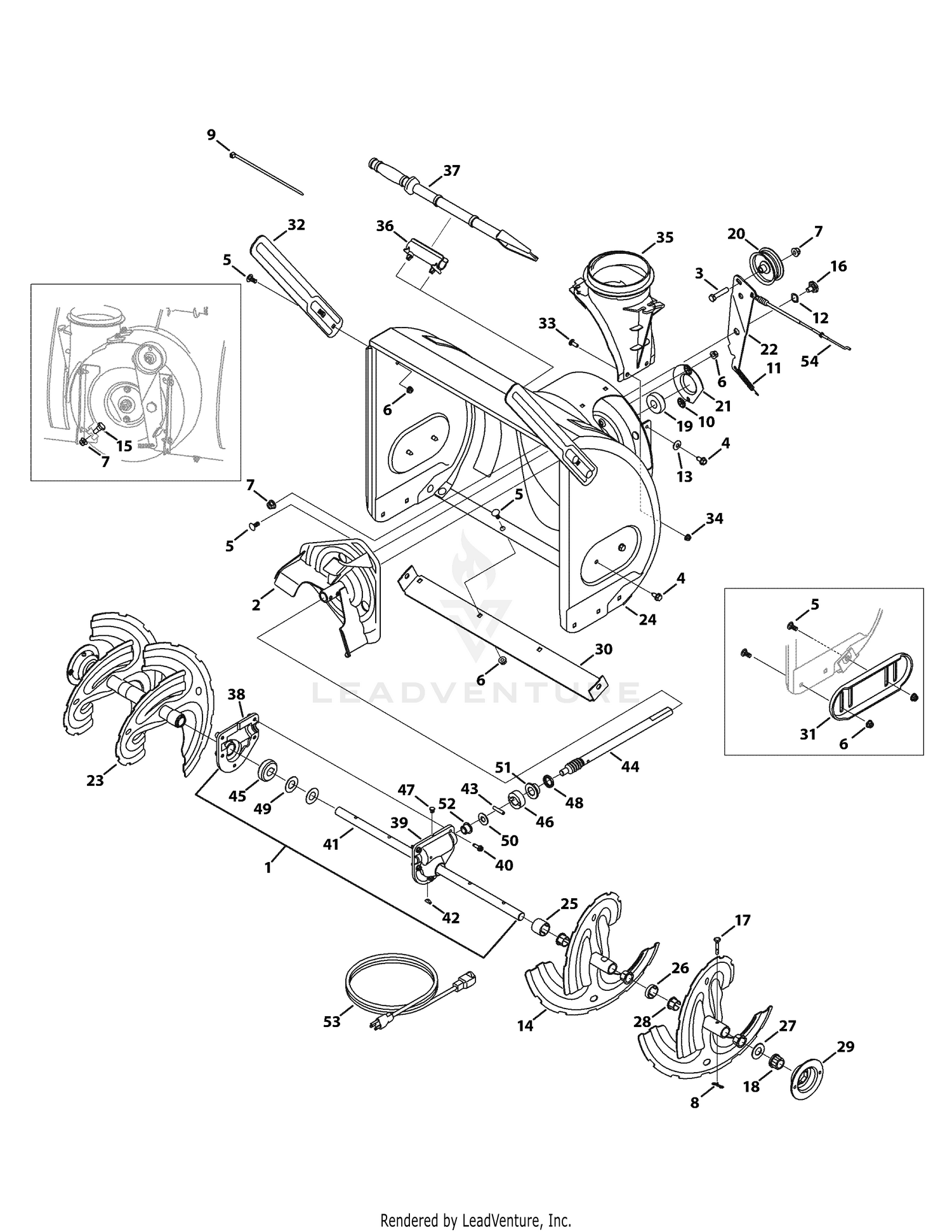 Auger & Auger Housing