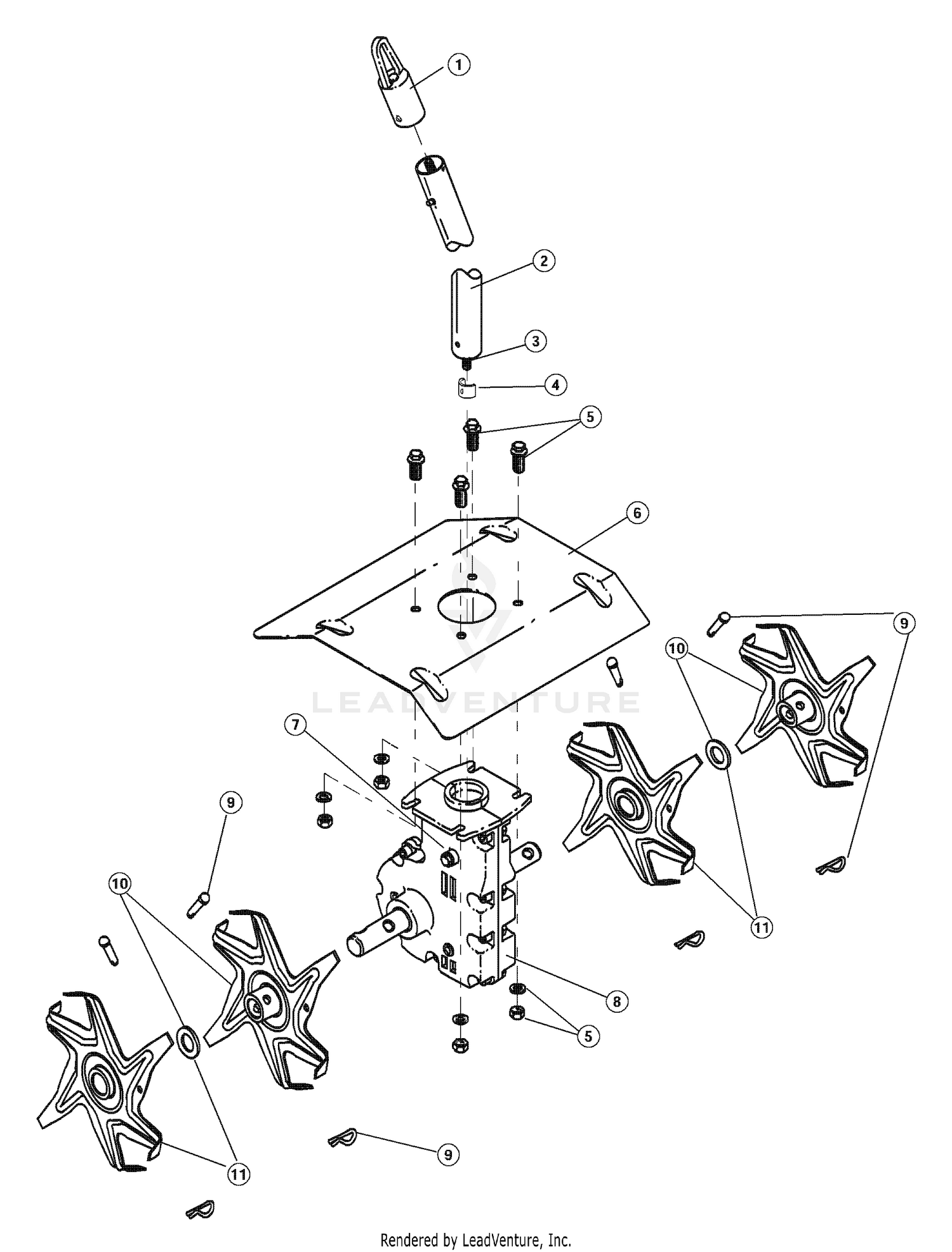 Garden Cultivator Add-On