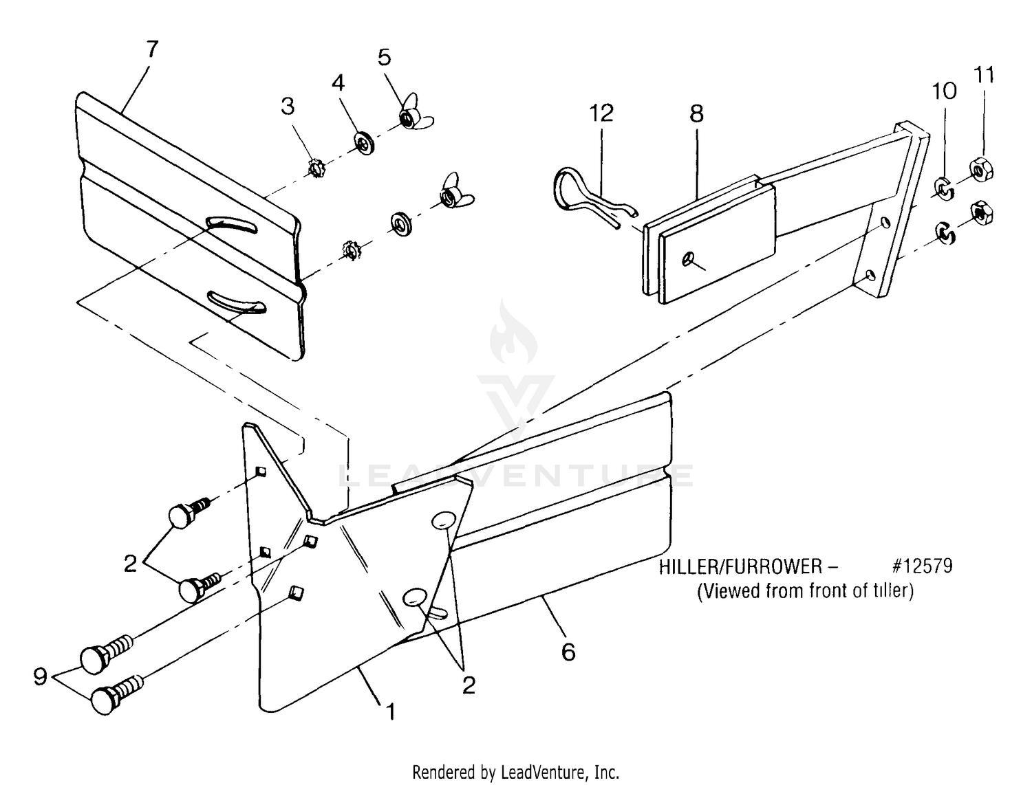 Hiller/Furrower Attachment