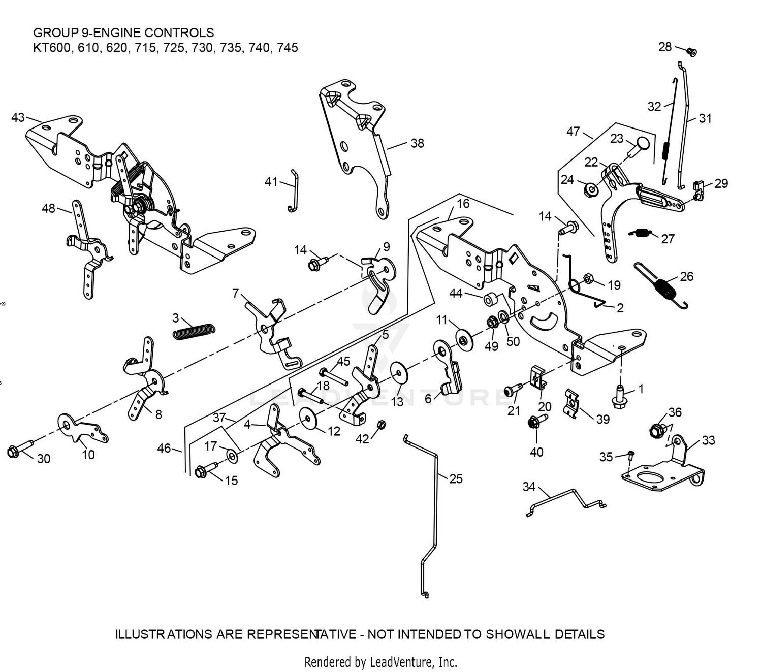 KT735-3107 Engine Controls
