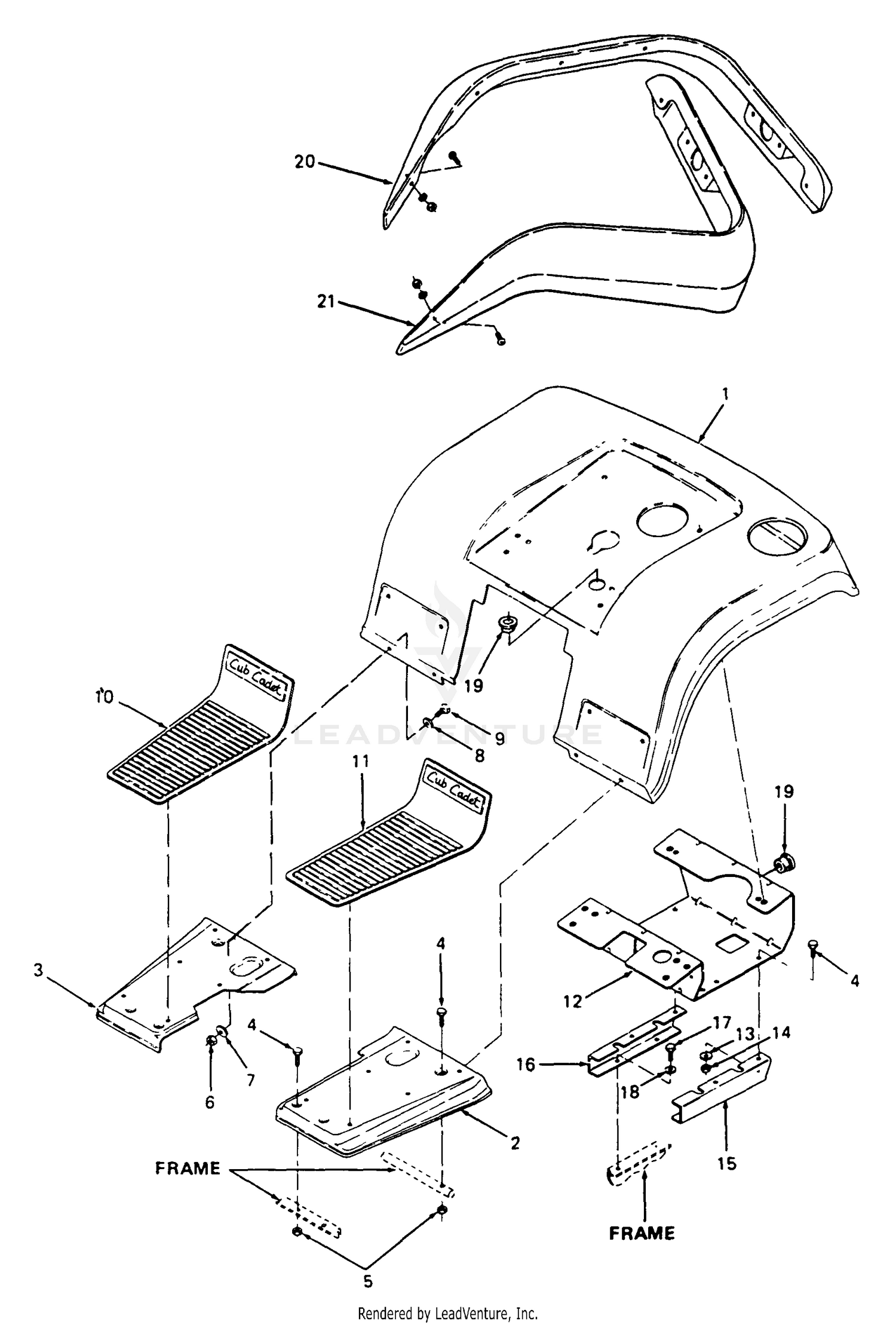 Fender And Footrest
