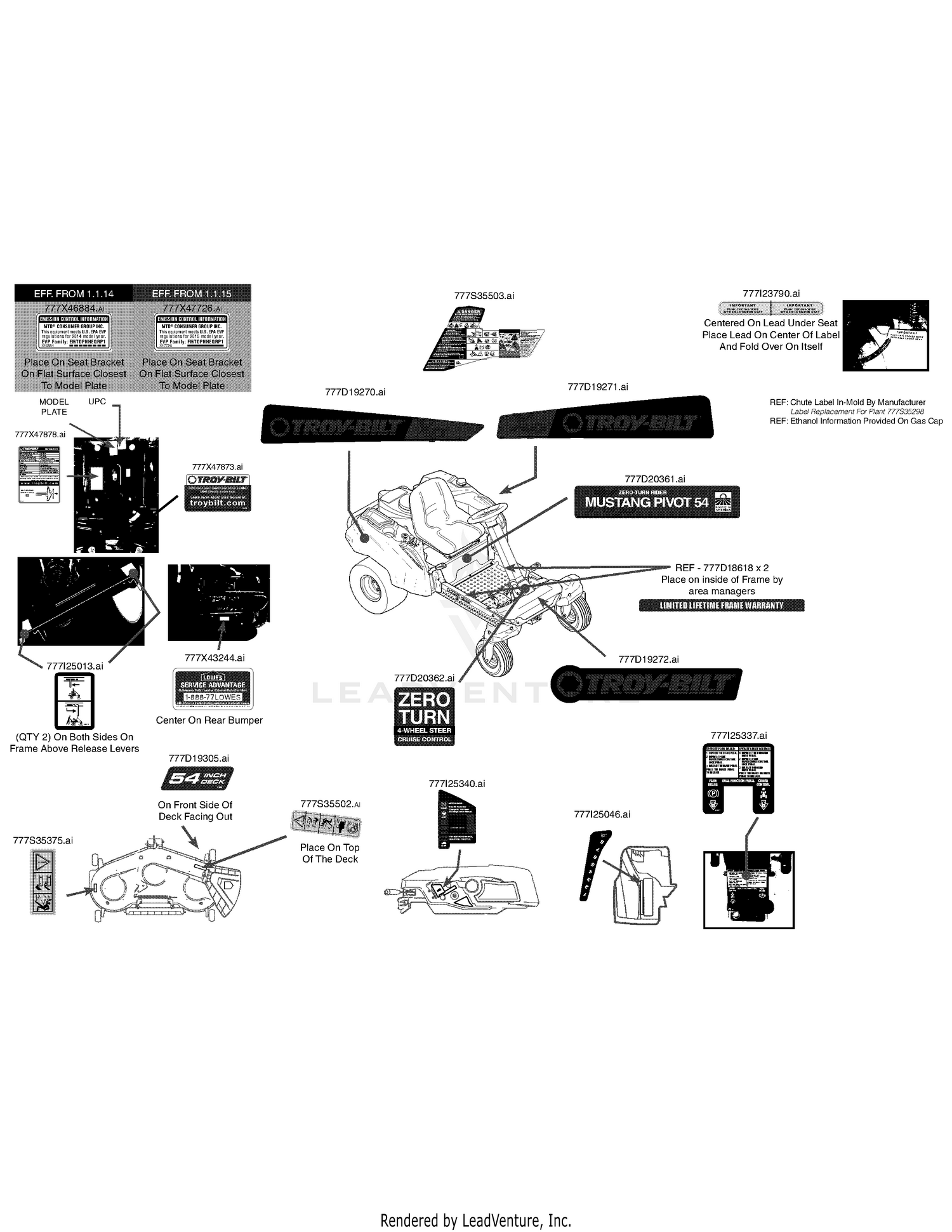 Label Map 17ARCBDW011