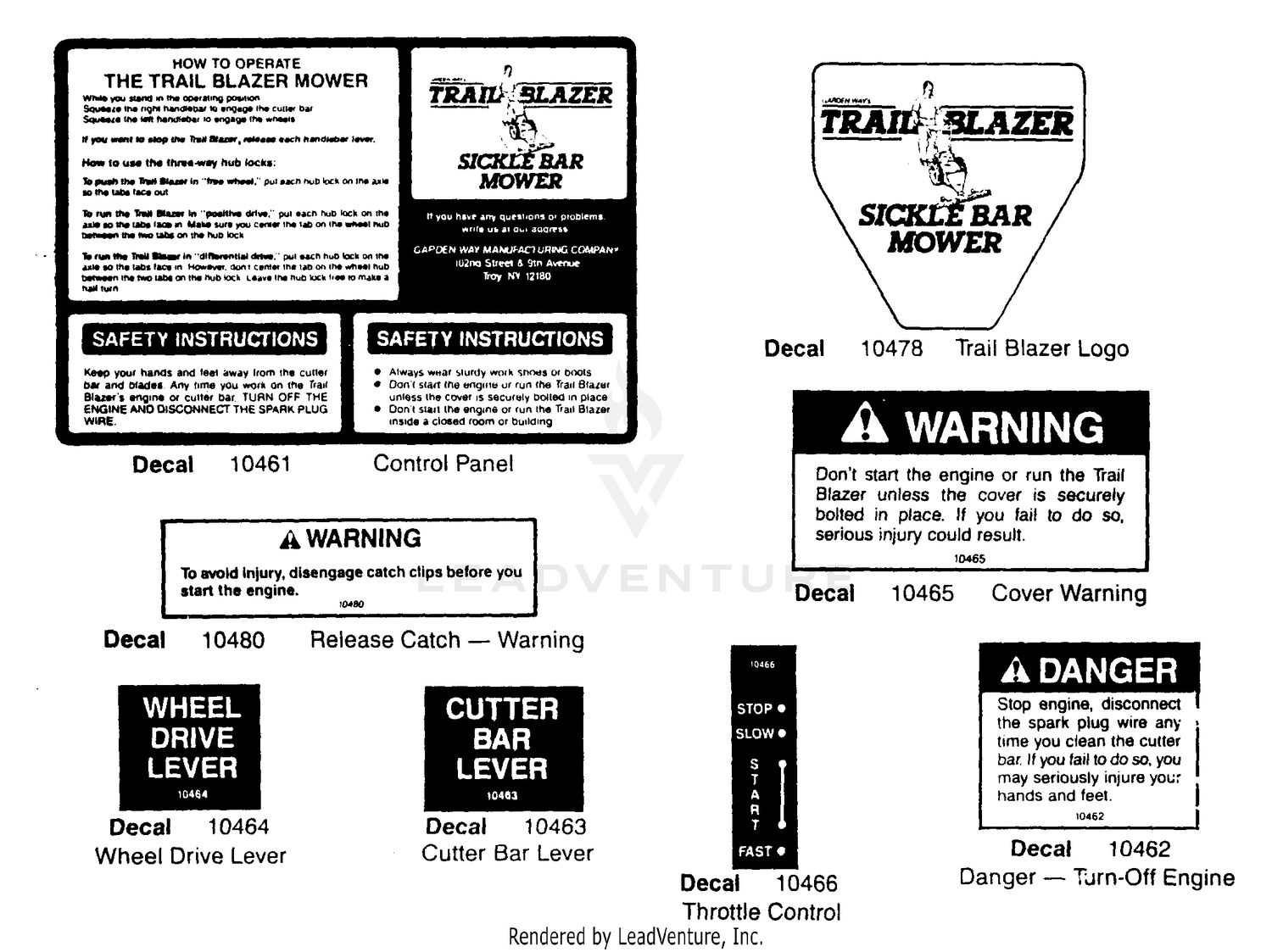 Assembly diagram