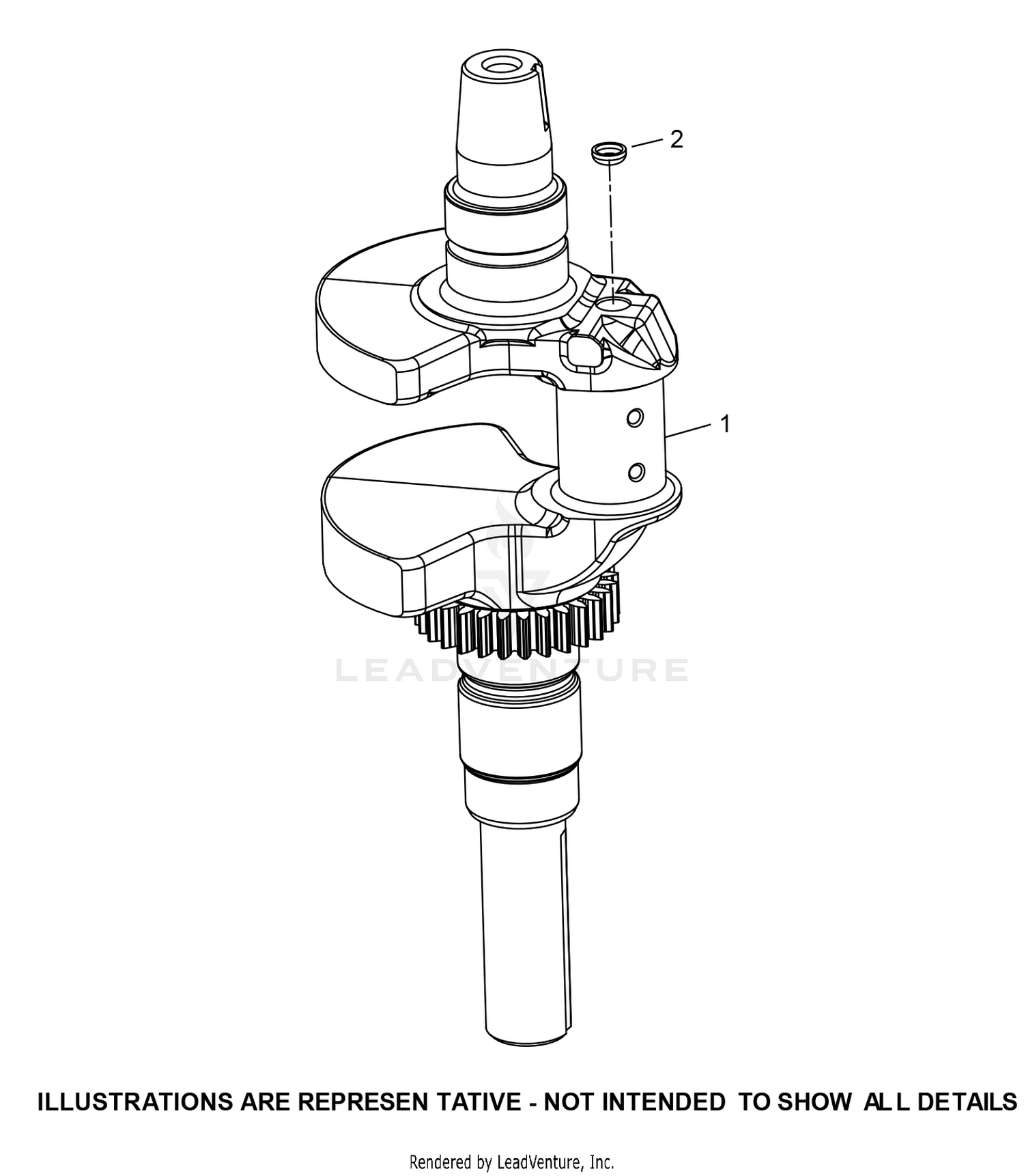 KT722-3011 CrankShaft