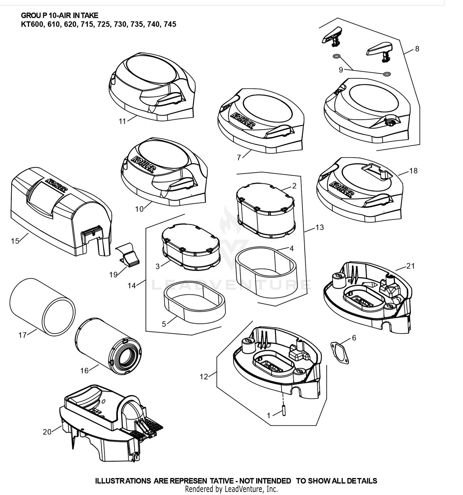 KT735-3101 Air Intake