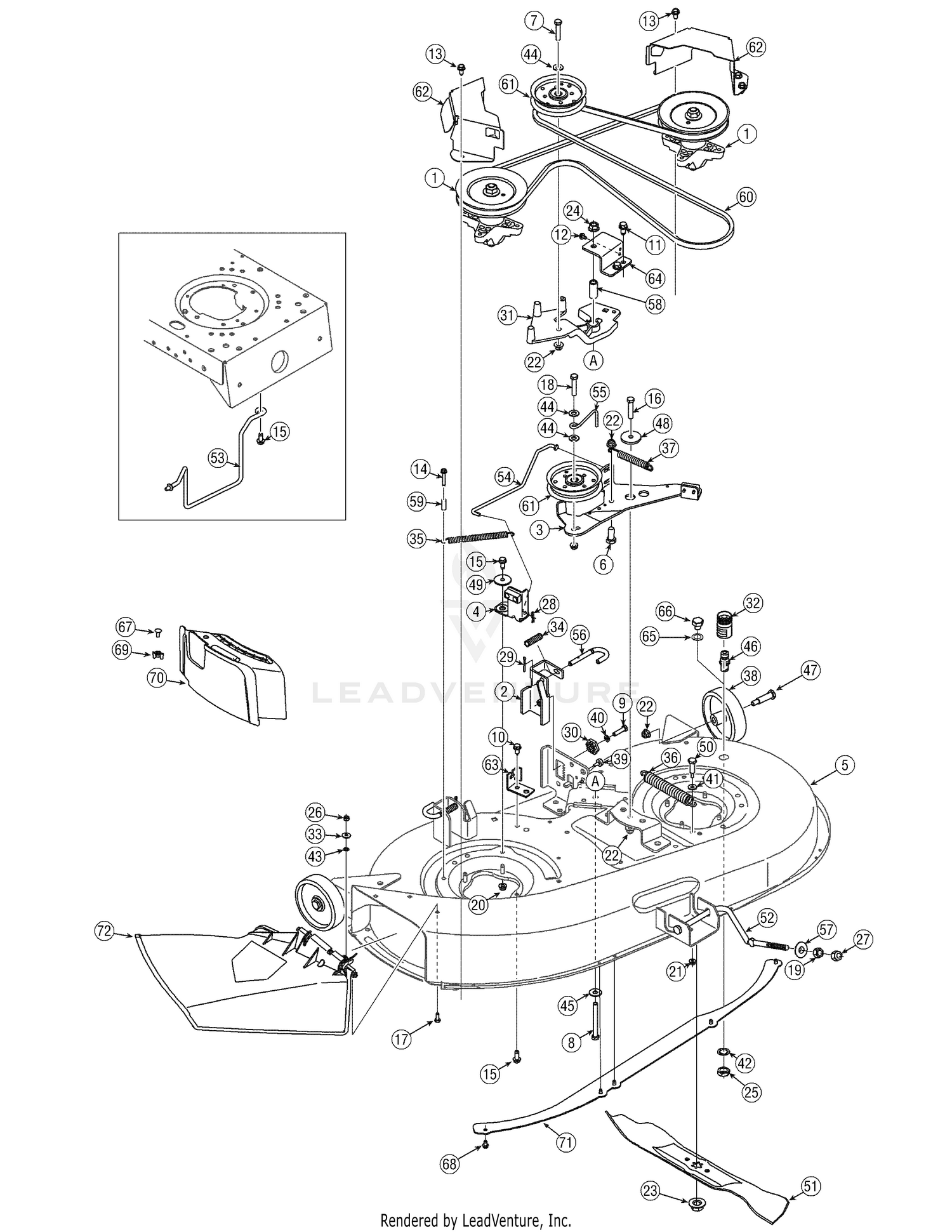 Troy discount bilt deck