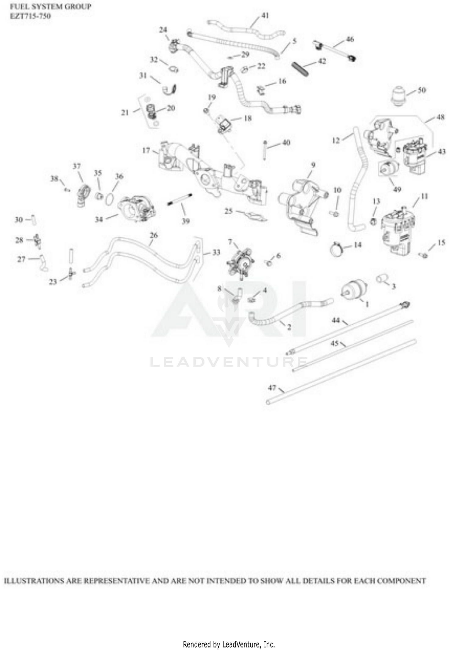 EZT750-3024 Fuel System