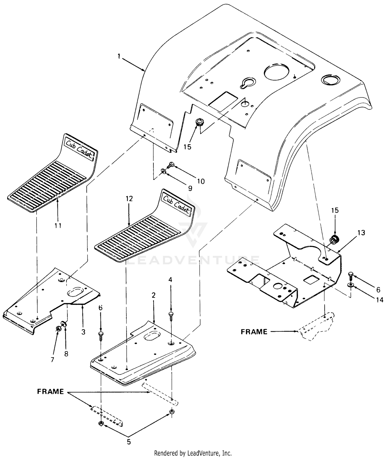 Fenders & Foot Rest