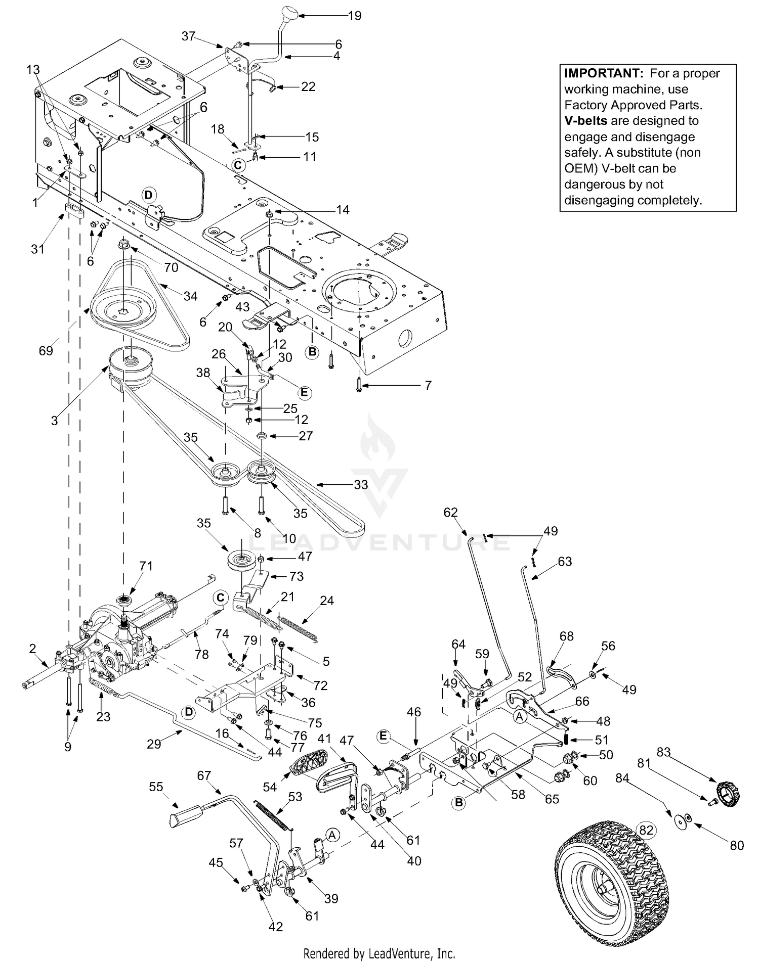 Assembly diagram