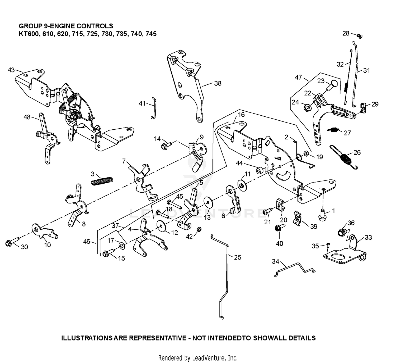 KT740-3097 Engine Controls