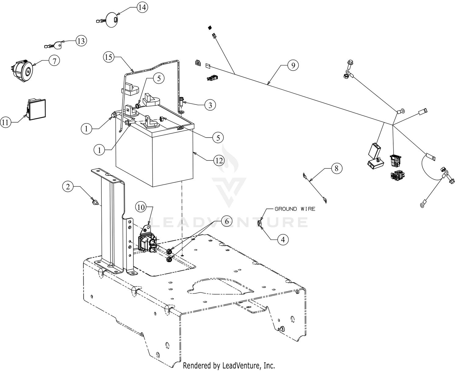 Electric Start Assembly