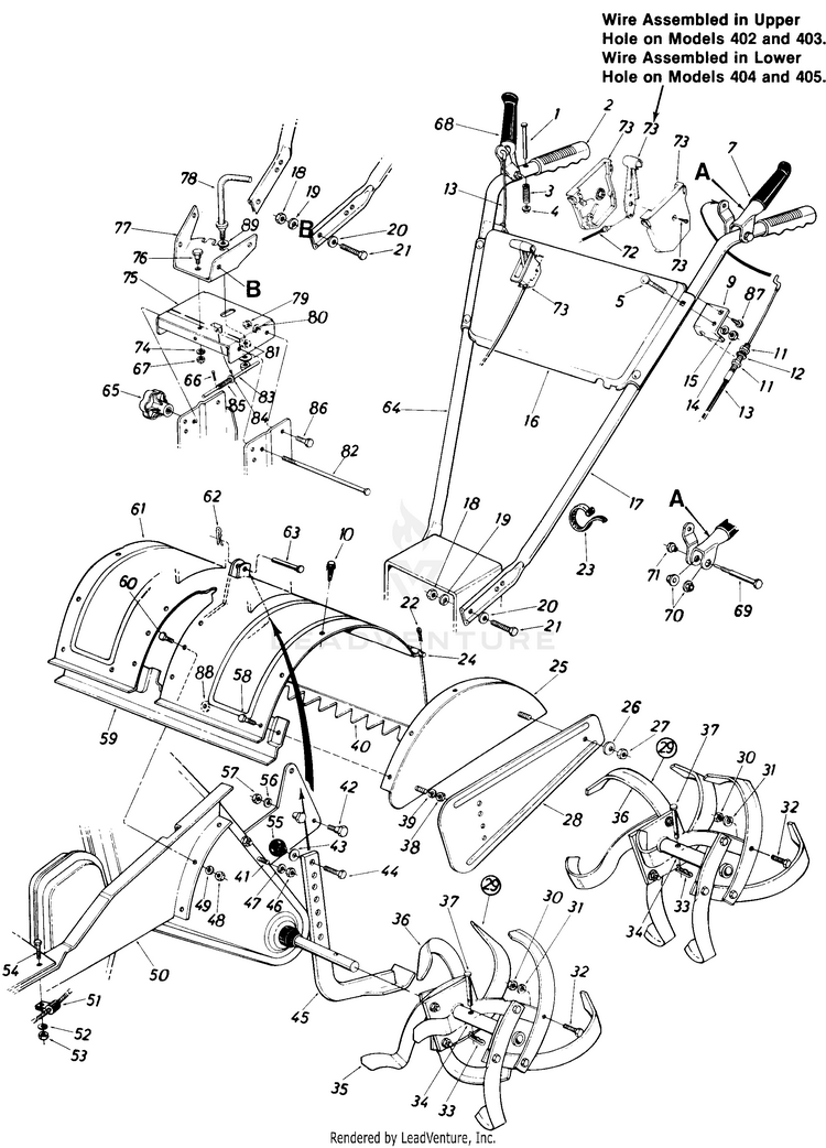 Agway 215-403-019 (1985) Tiller - PartsWarehouse