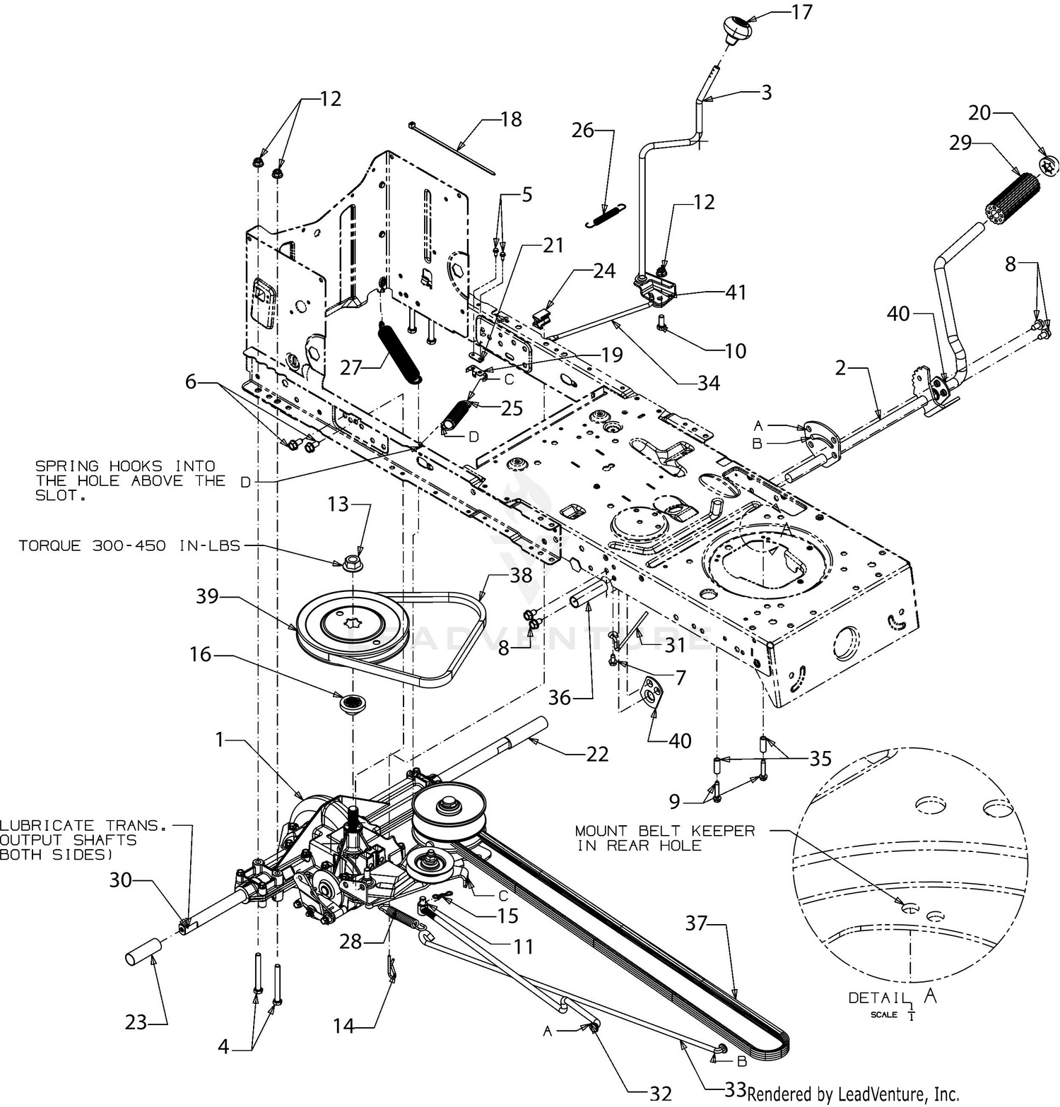 MTD M115 38 13AC77LF058 2017 Drive