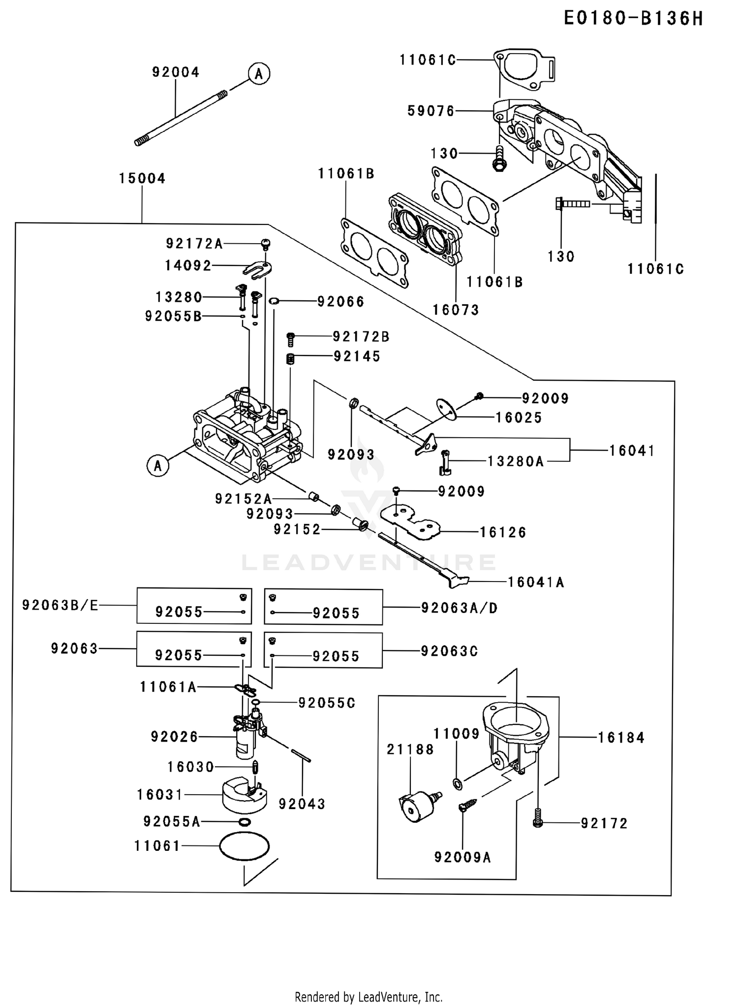 FX730V-AS39 CARBURETOR