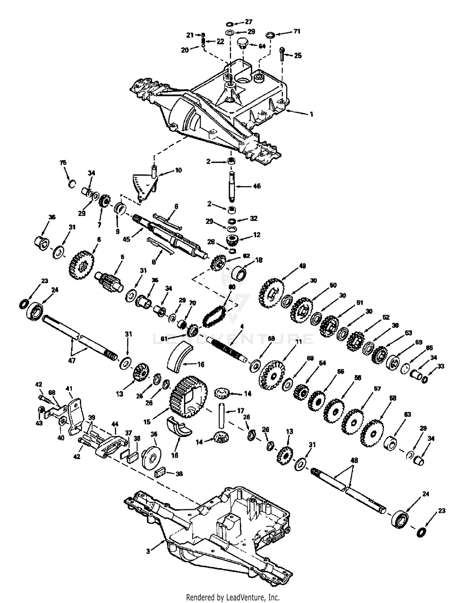 PEERLESS TRANSAXLE ASSEMBLY