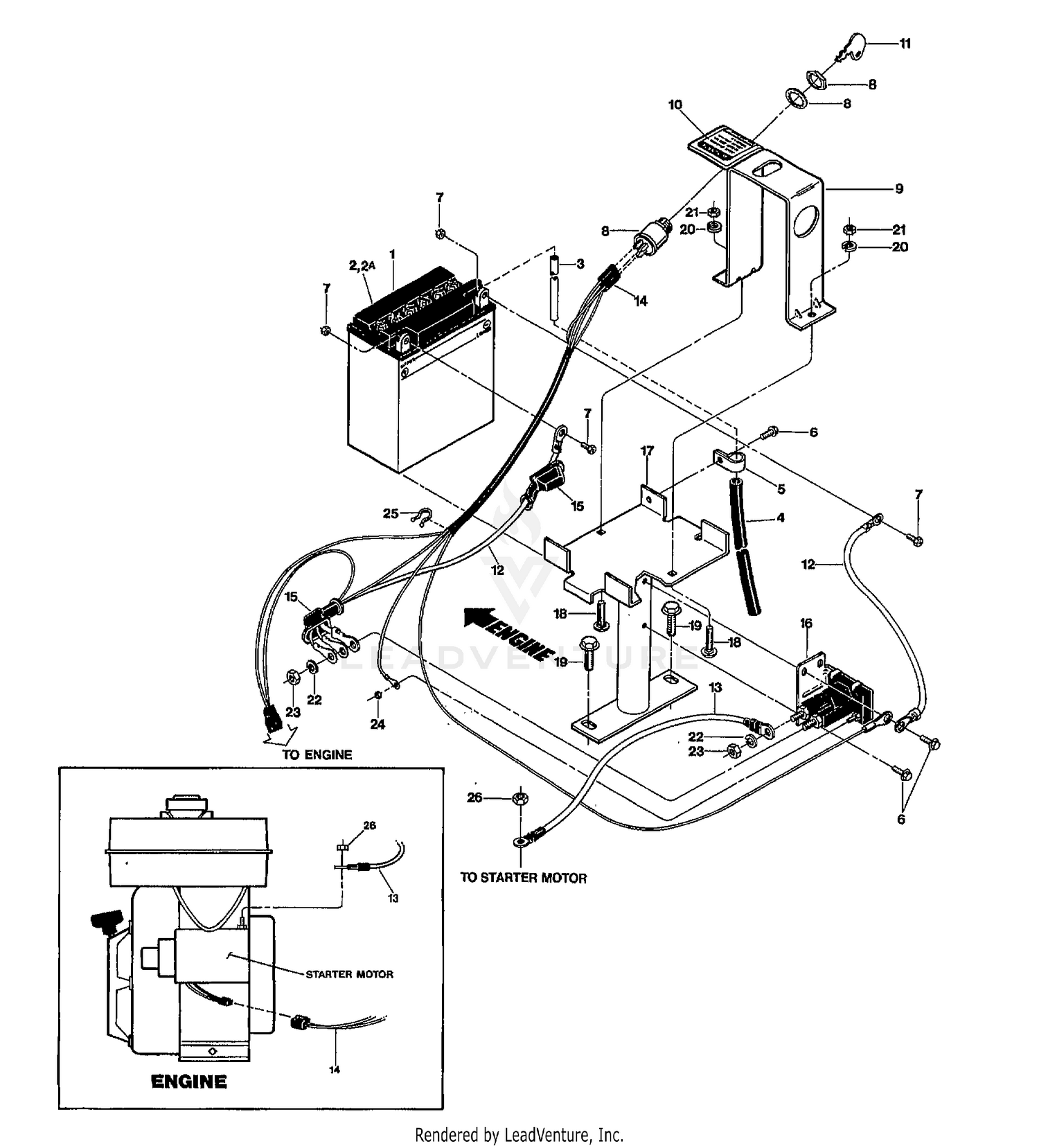 ELECTRIC START ASSEMBLY