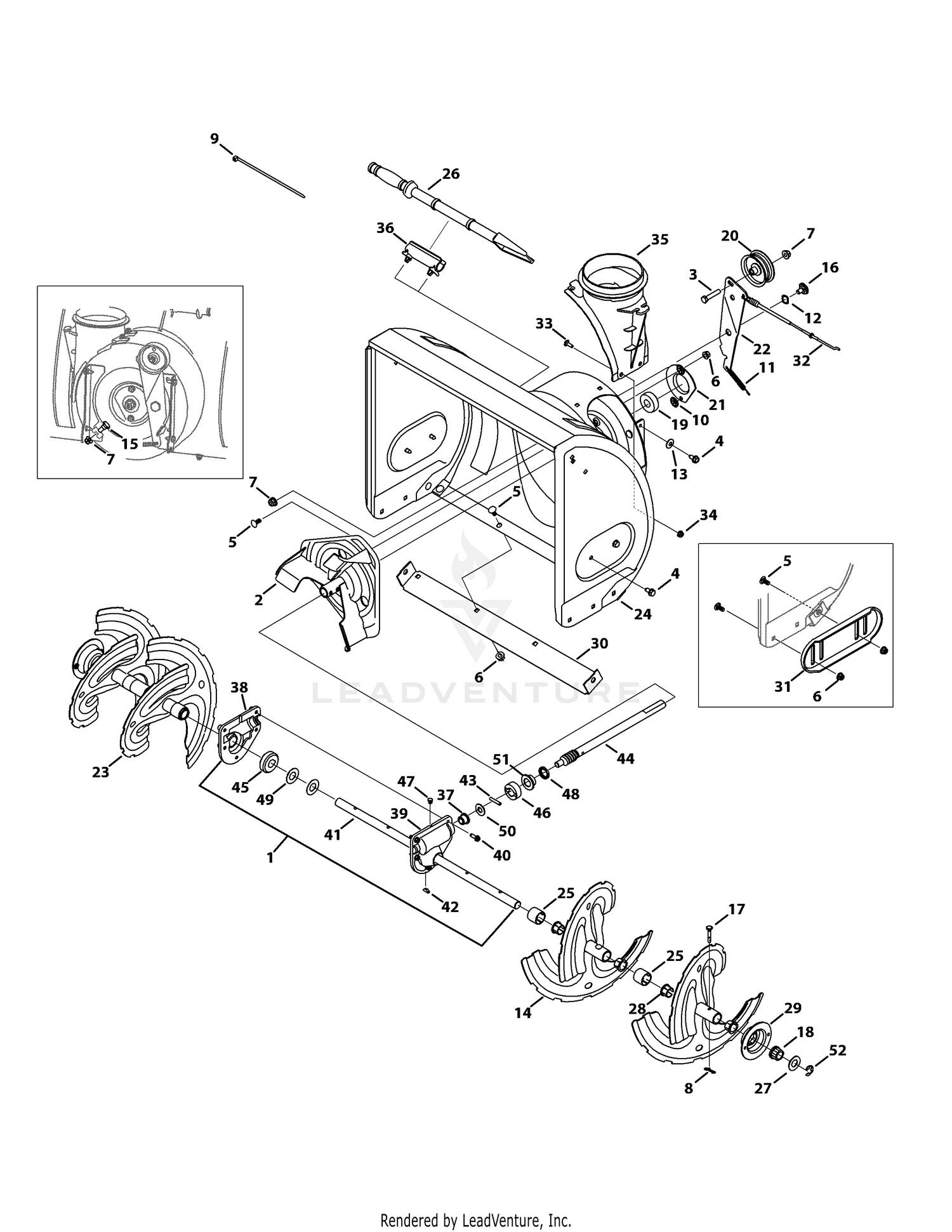 Auger & Housing