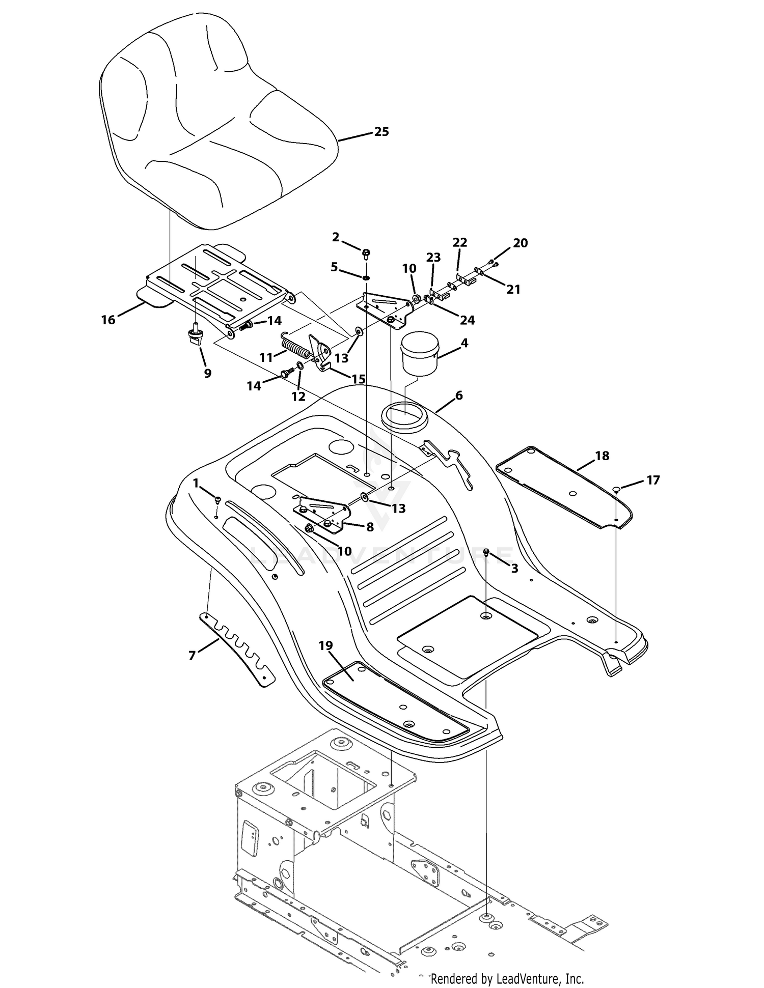 Seat and Fender