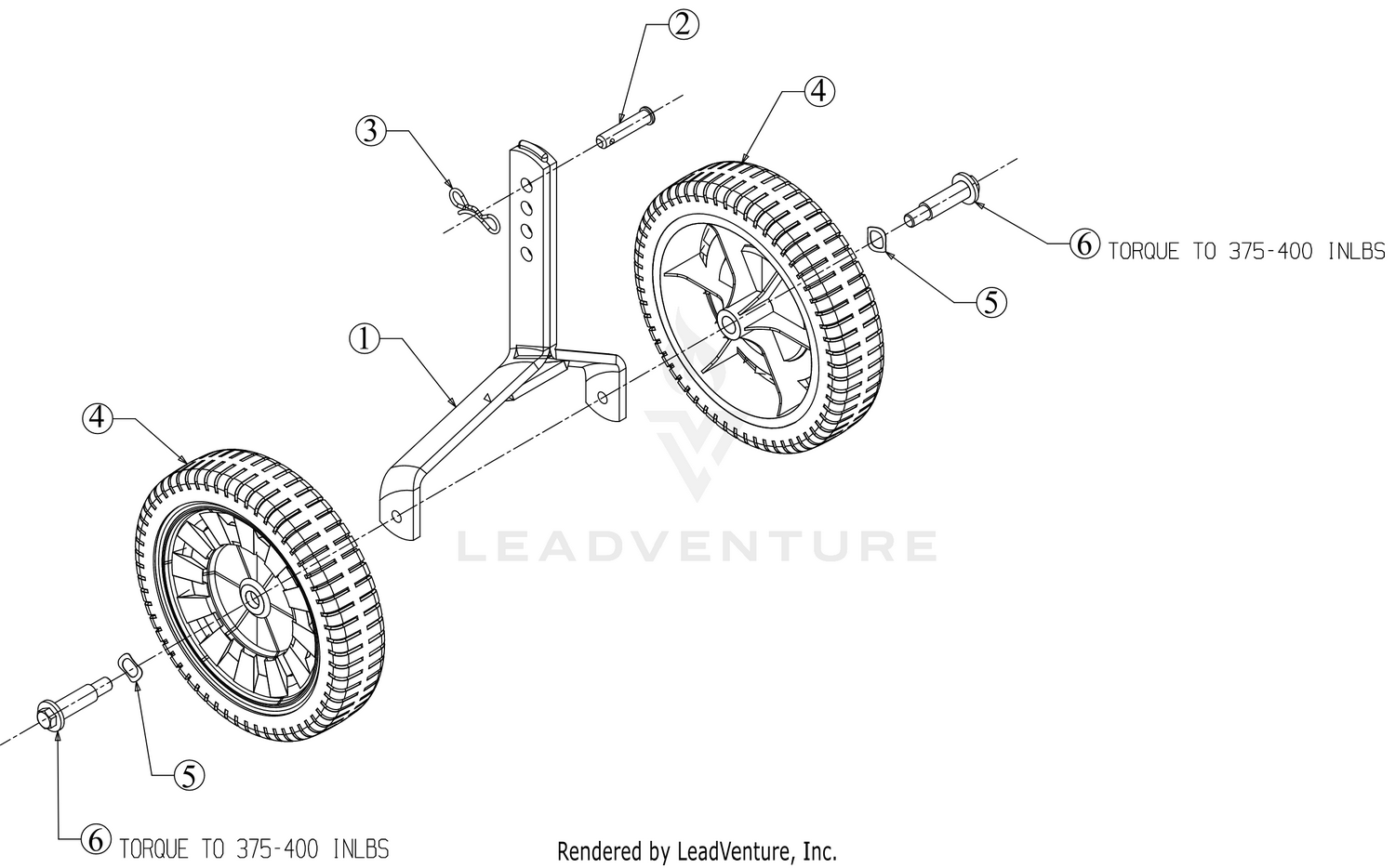 Wheel Assembly & Bracket