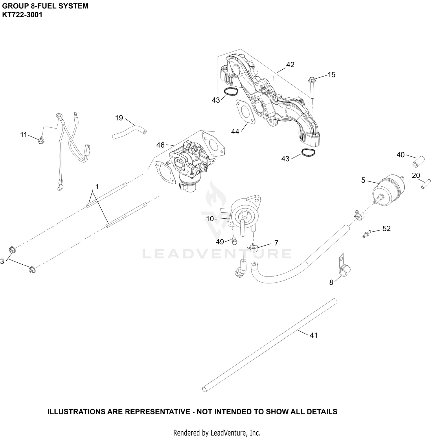 KT722-3001 Fuel System