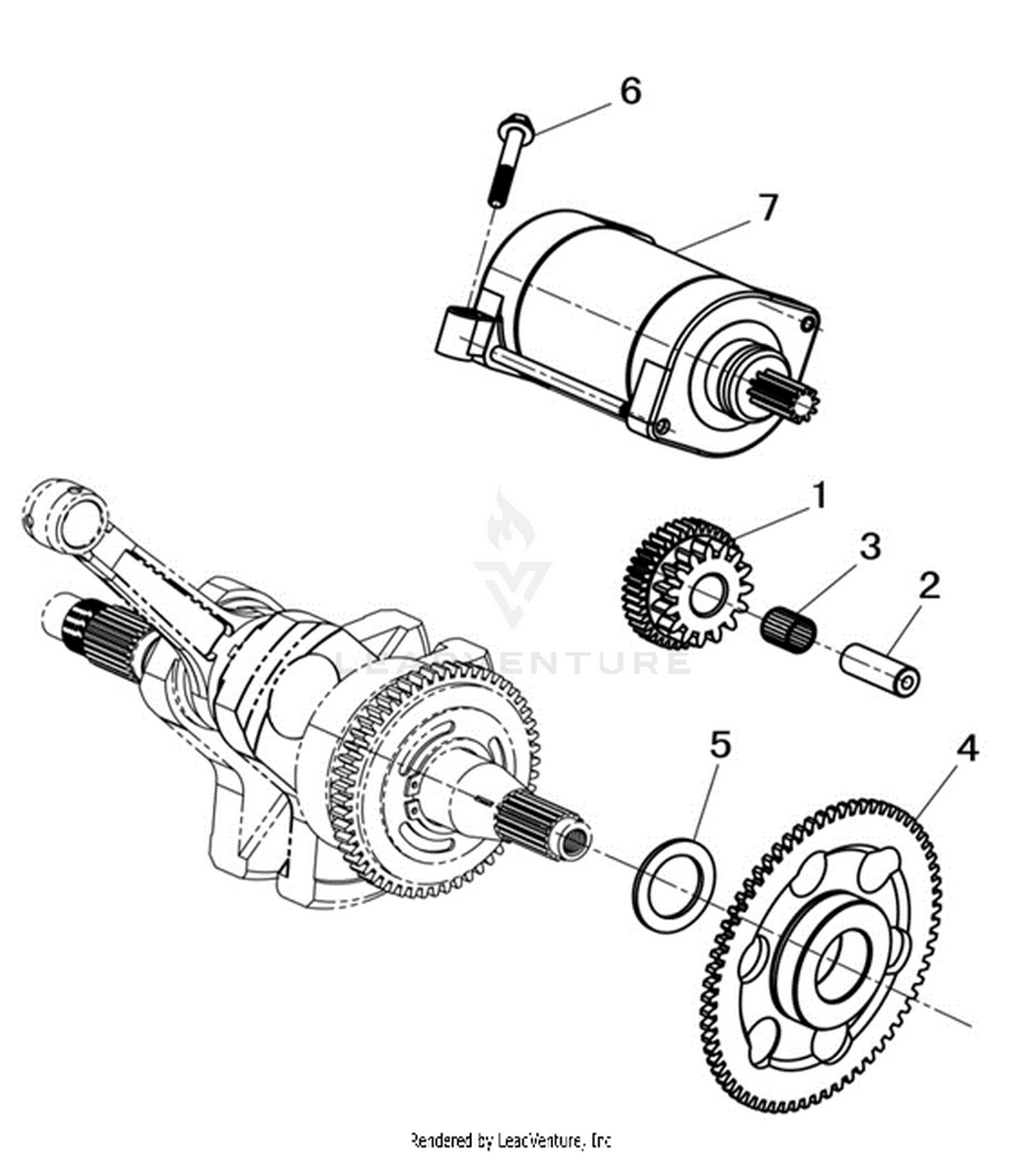 Engine - Starter Motor