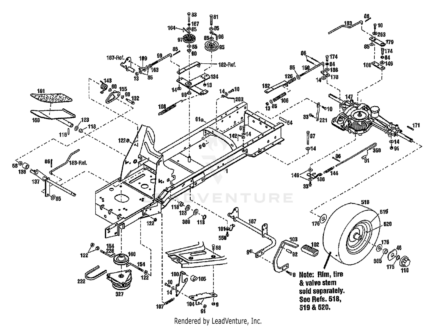 DRIVE & HYDRO ASSEMBLY