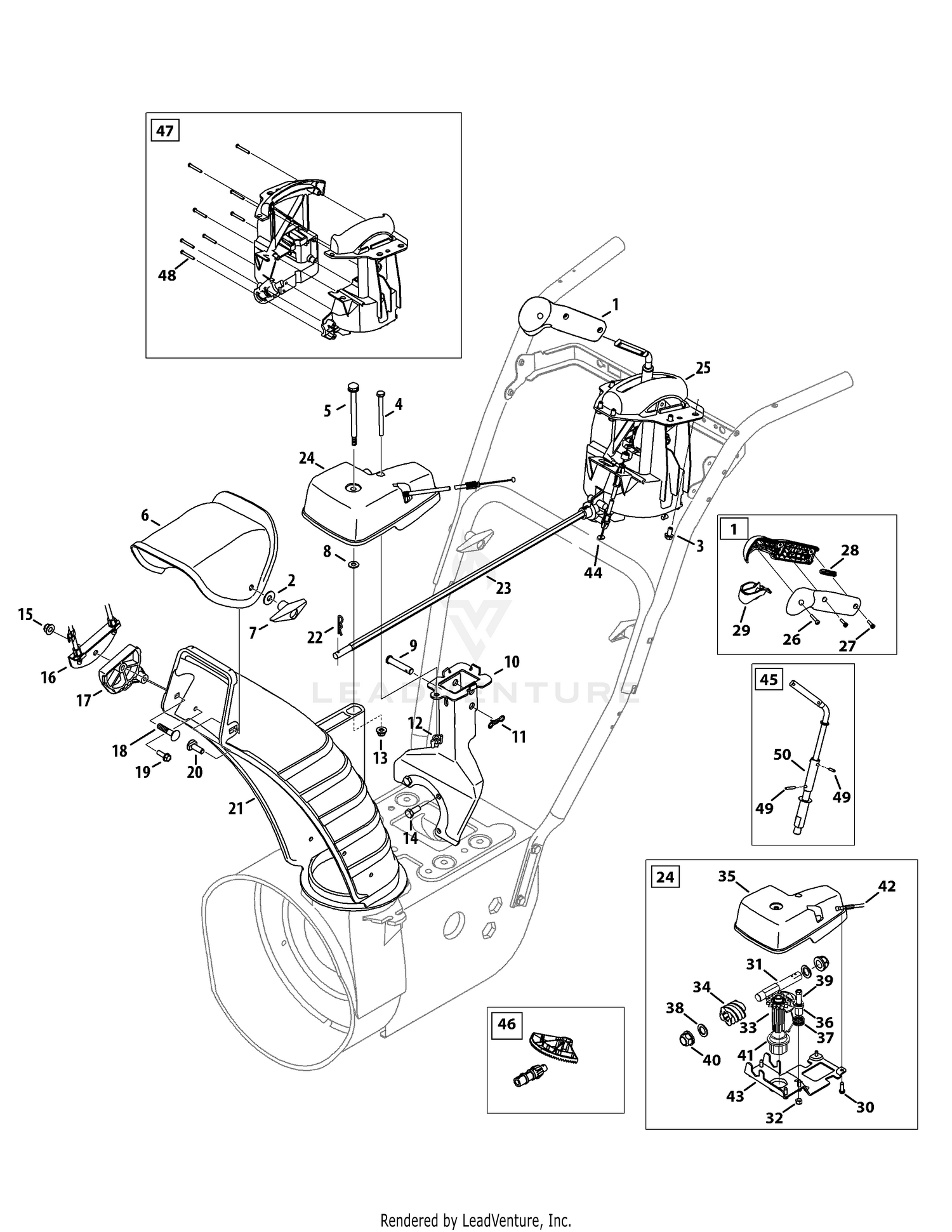 Chute Extended 4-Way