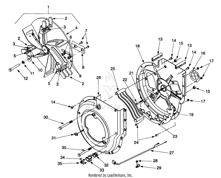 24A203B190 Yard Boss 550 (2000) YB550 (2000) PartsWarehouse