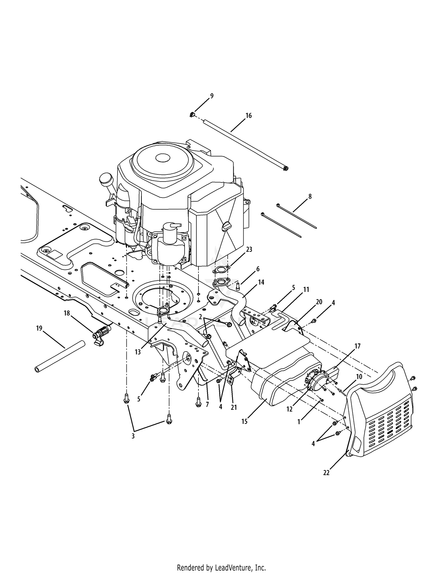 Cub cadet super best sale lt 1550 drive belt