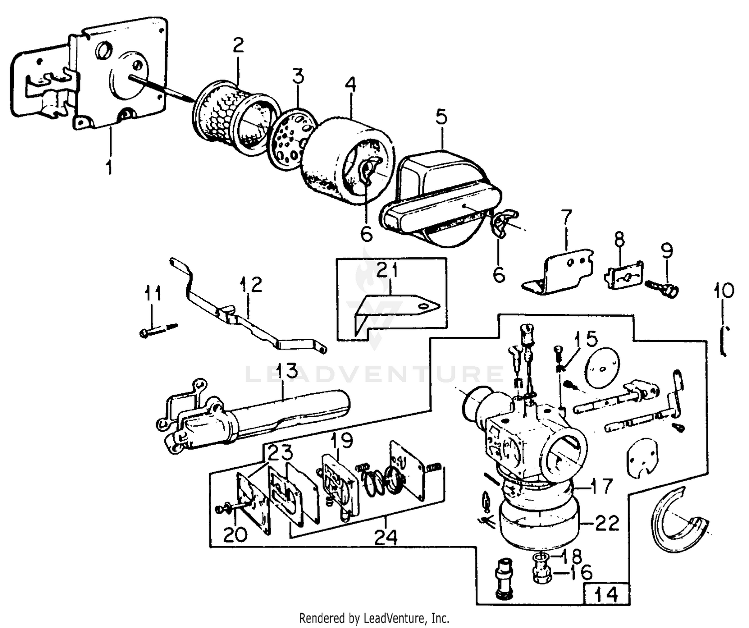 Air Cleaner & Carburetor