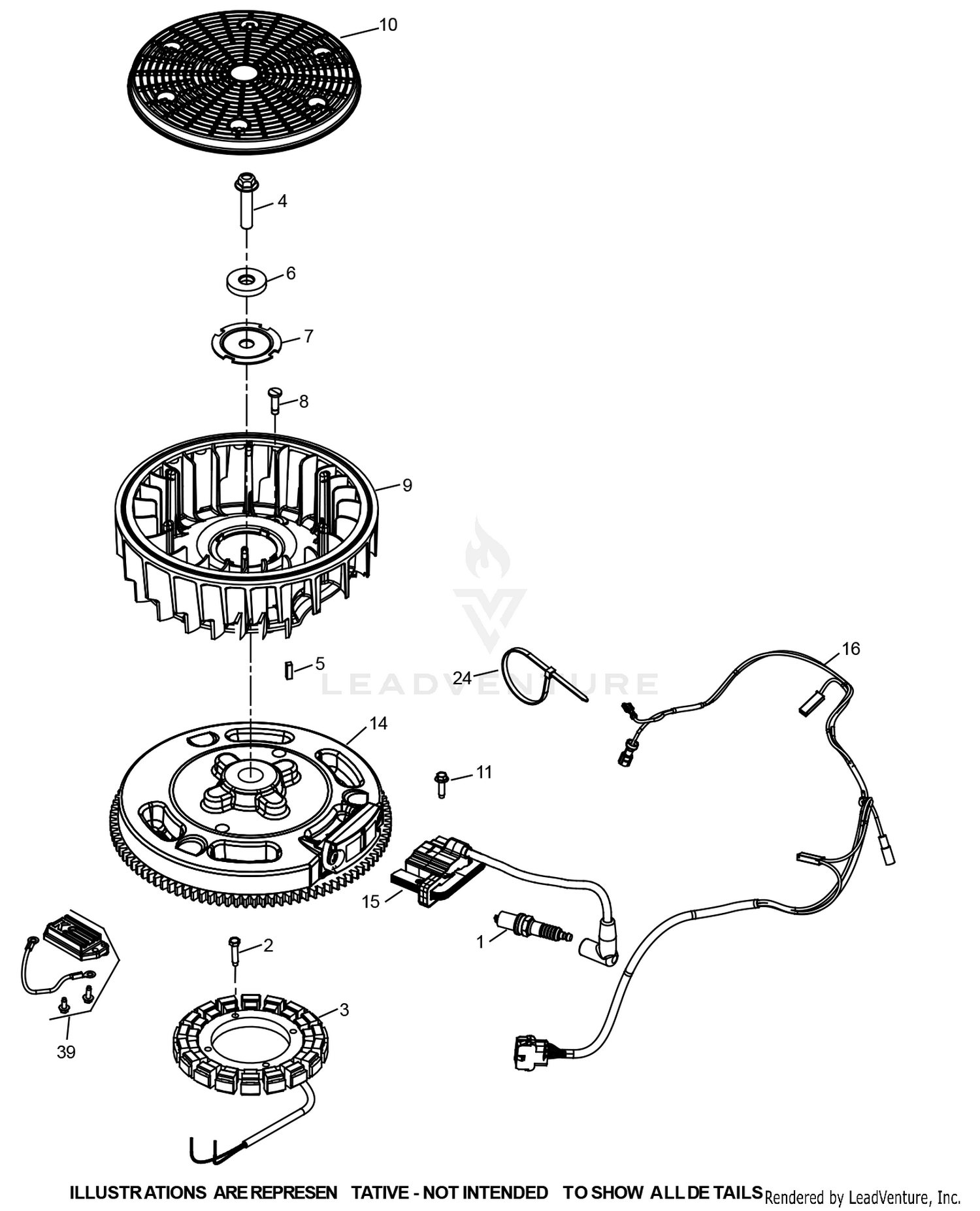 KT724-3004 Ignition & Charging