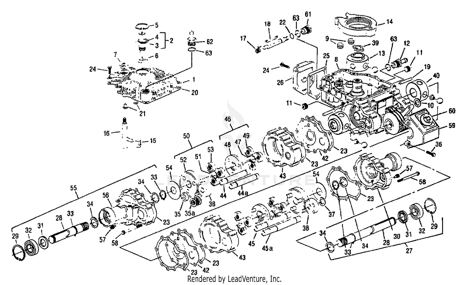 HYDROSTATIC DIFFERENTIAL ASSEMBLY