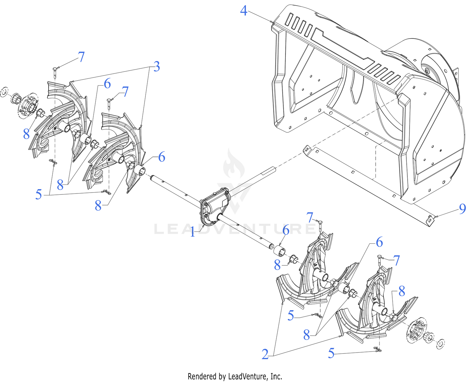 Auger Housing