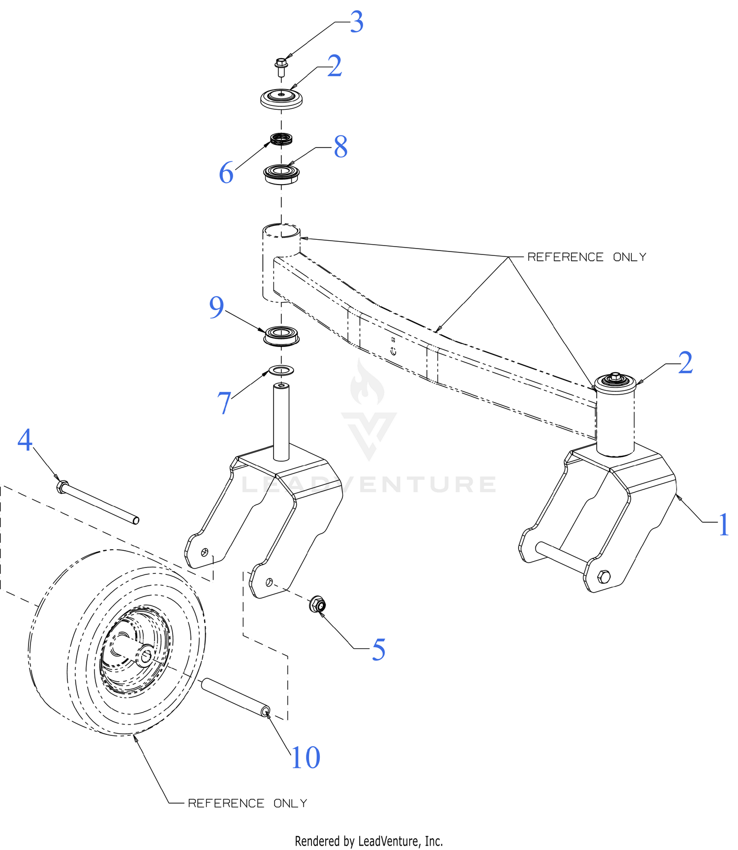 Front Caster