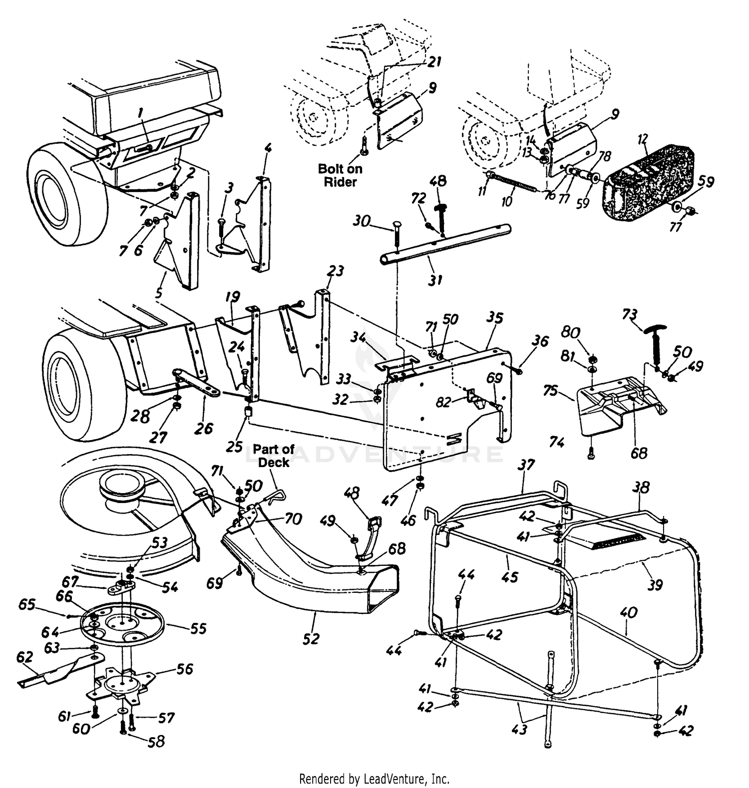 Grass Catcher Kit