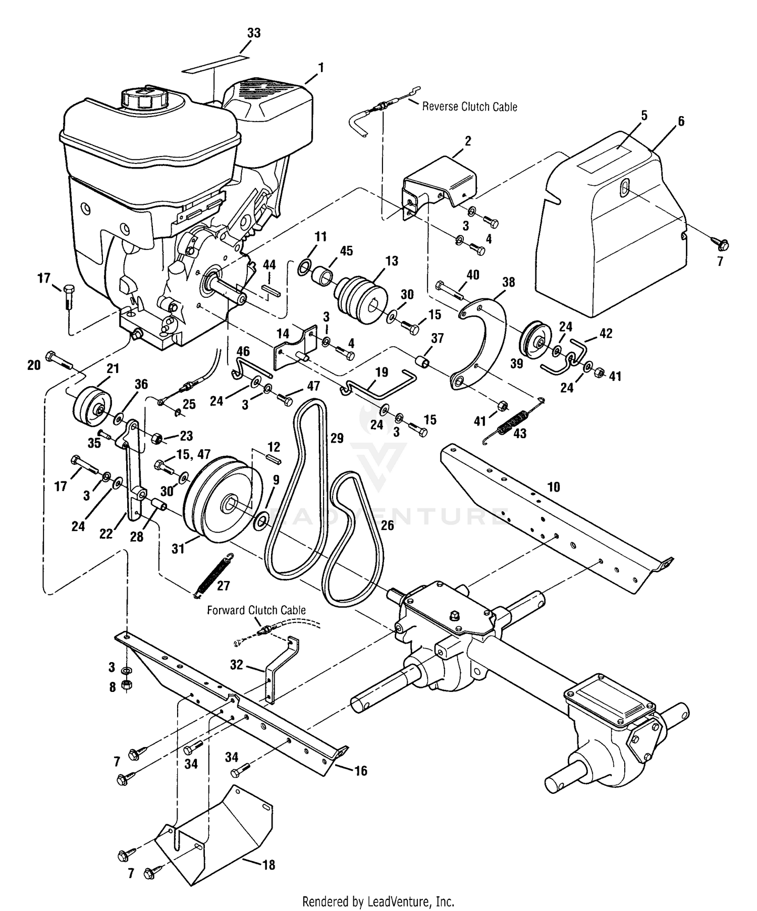 Power Train Assembly